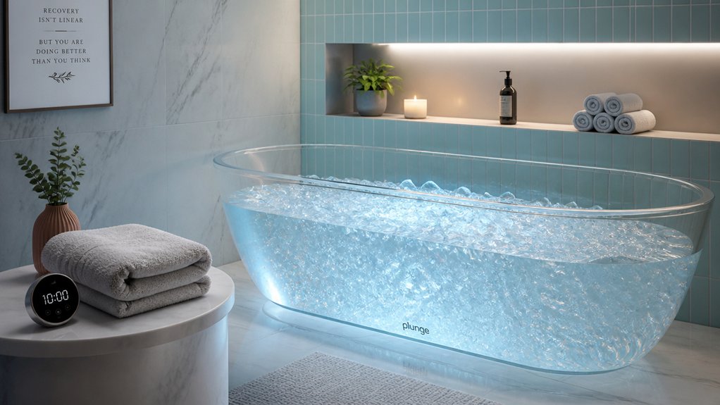 optimal postpartum ice bath timing
