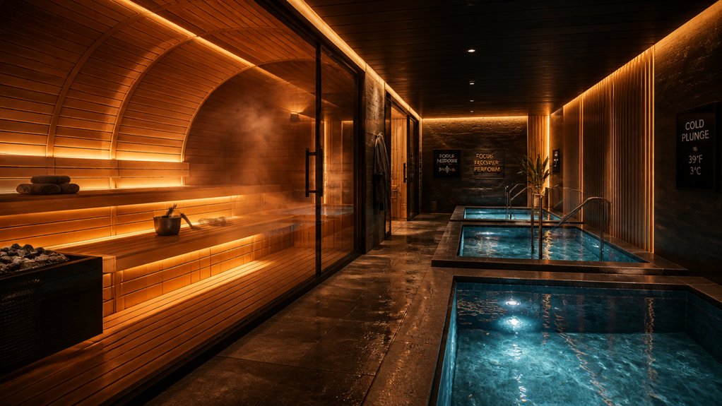 optimal sauna contrast routines