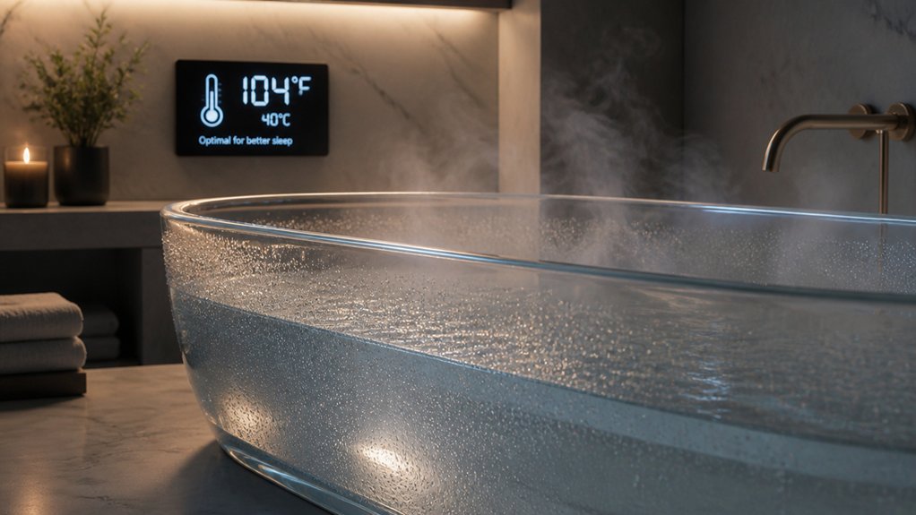optimal water temperature sleep