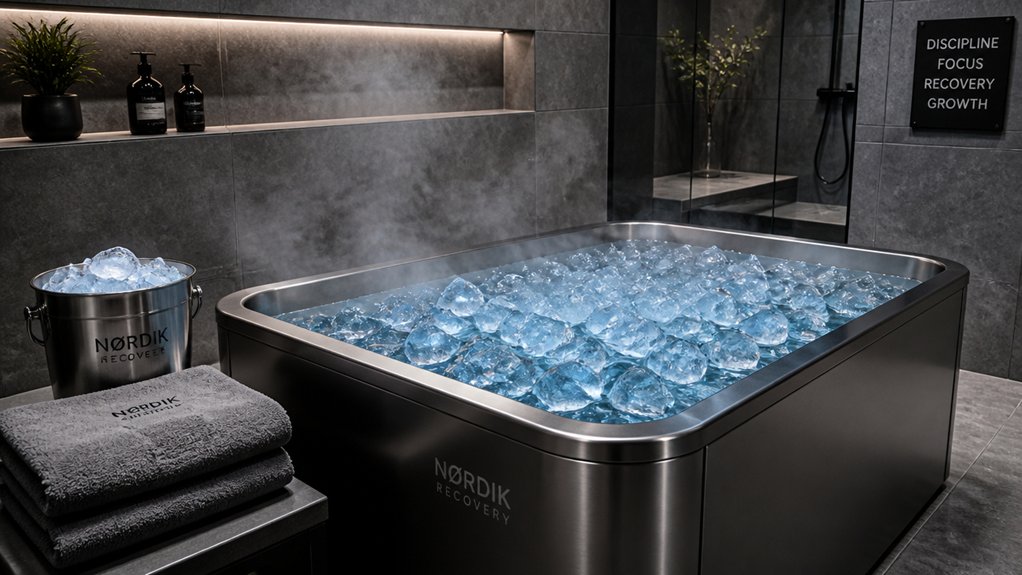 pain relief ice baths