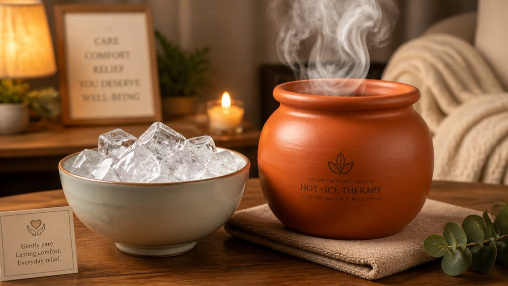 pain relief through temperature