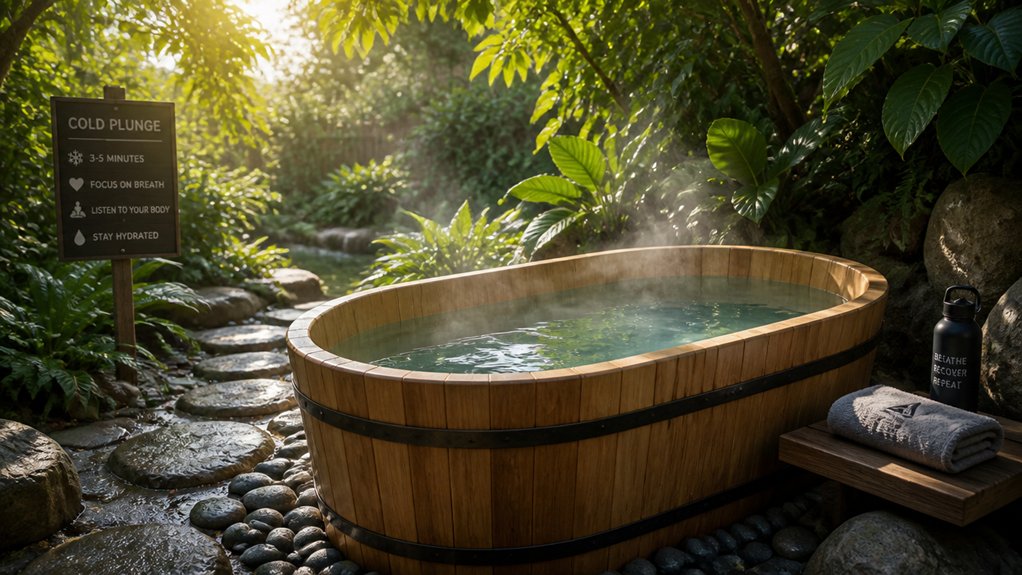 post workout bath temperature risks