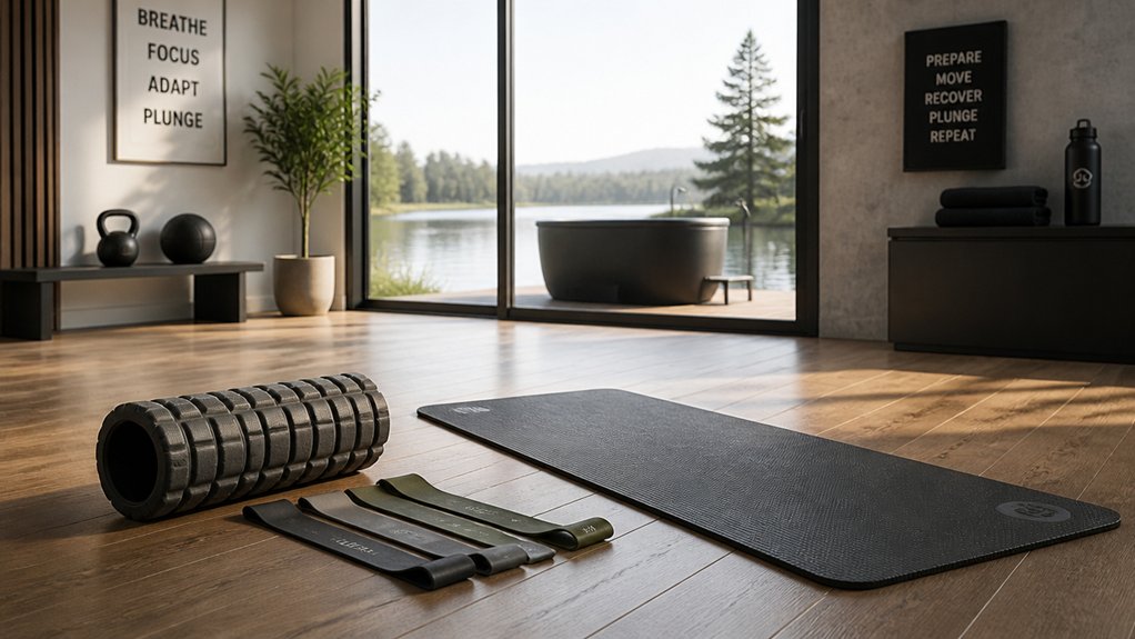 pre plunge mobility enhances circulation