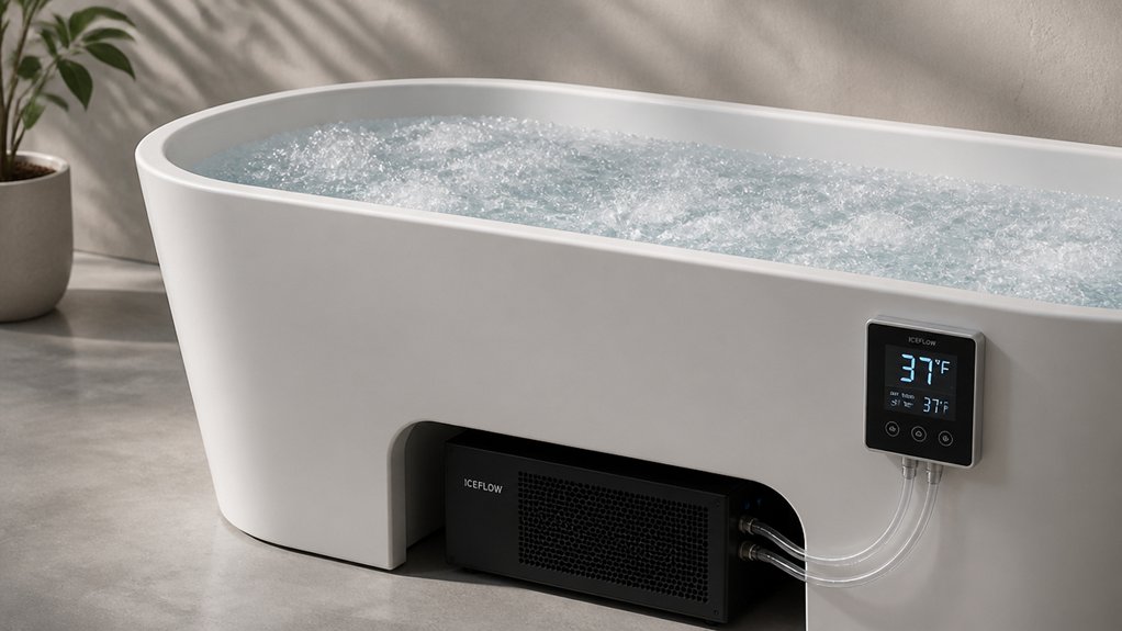 precise cold plunge setup