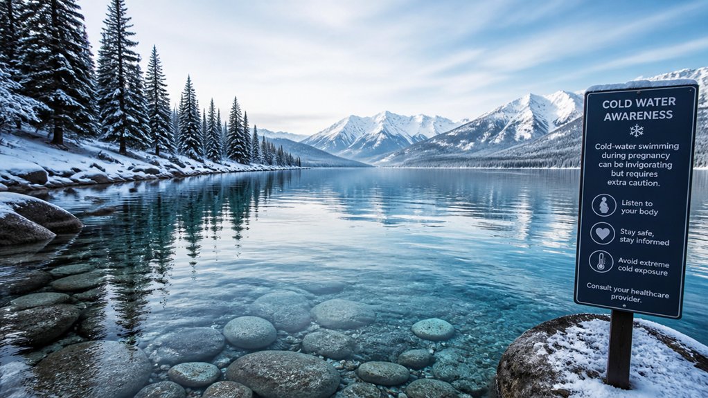 pregnancy cold water swimming risks