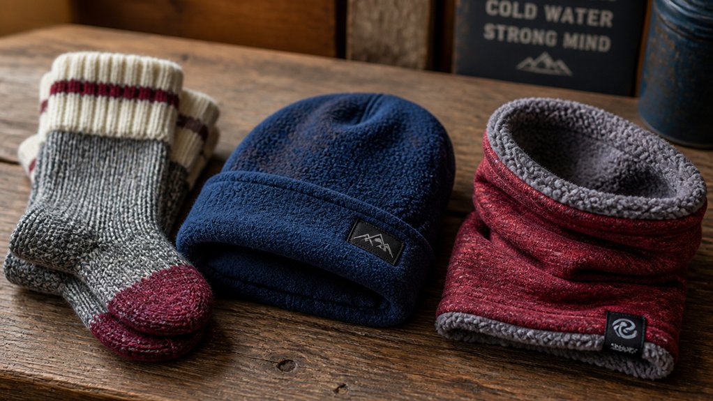preparing attire for cold