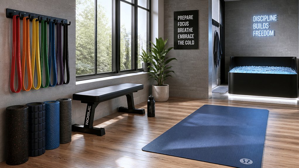 proper warmup reduces cold discomfort