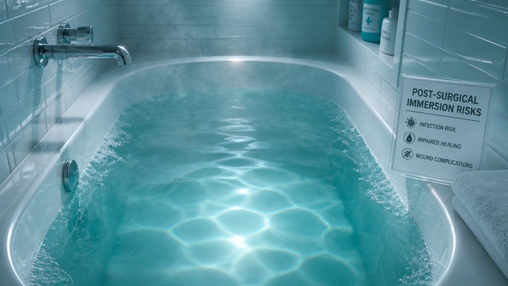 risks of post surgery water immersion