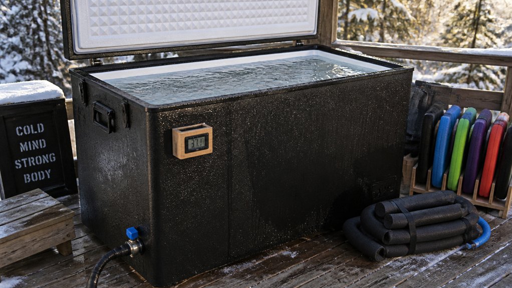 safe budget chest freezer bath