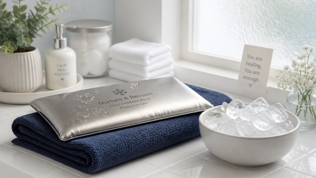 safe cold therapy postpartum