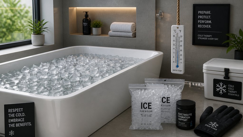 safe diy ice bath maintenance