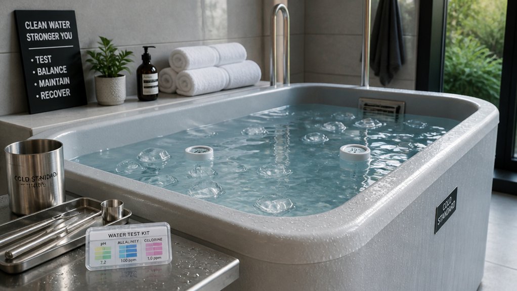 safe ice bath water chemistry