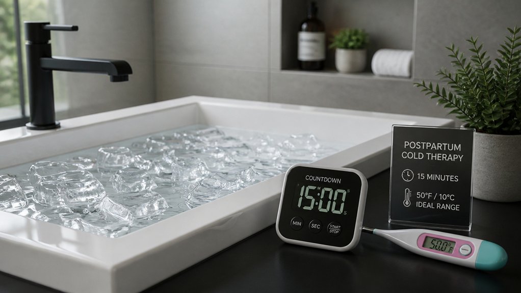 safe postpartum cold therapy