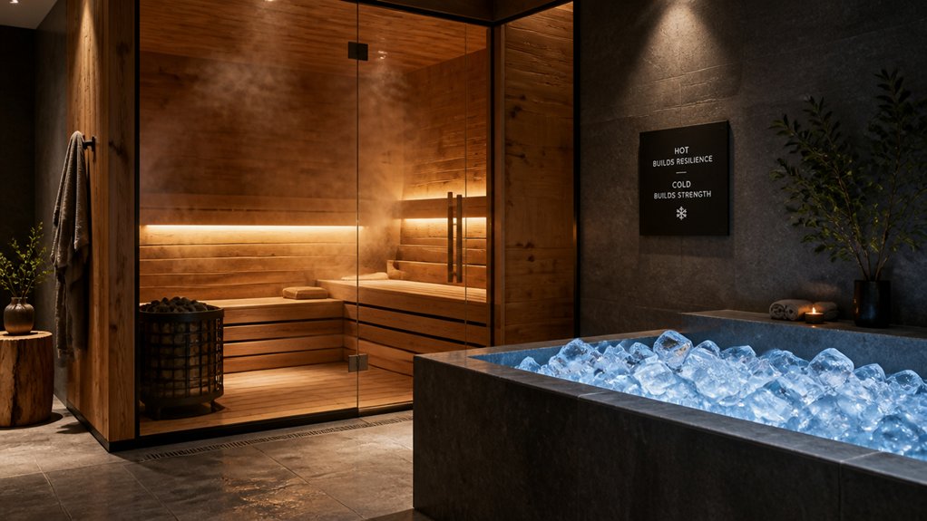sauna and ice bath benefits
