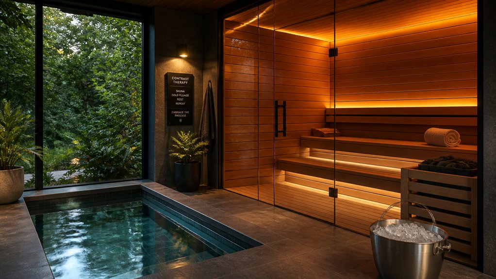 sauna contrast therapy guidance