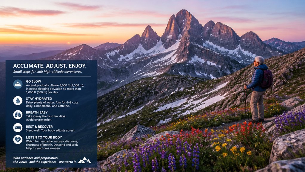 seniors altitude acclimatization challenges