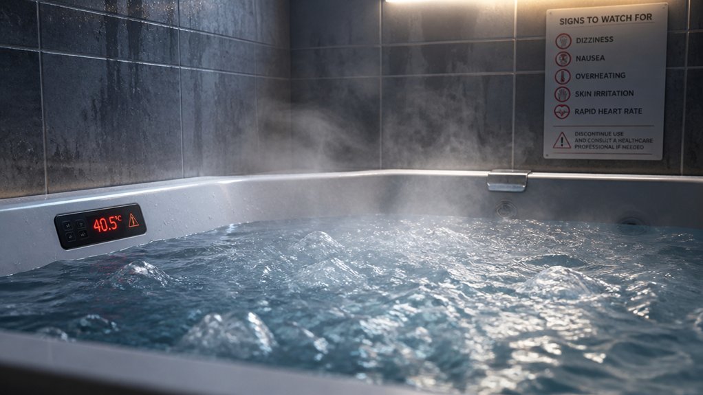 signs to avoid water therapy
