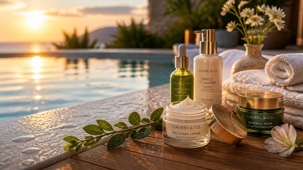 skincare recovery after plunge