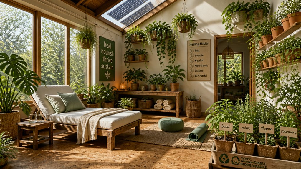 sustainable home healing environment