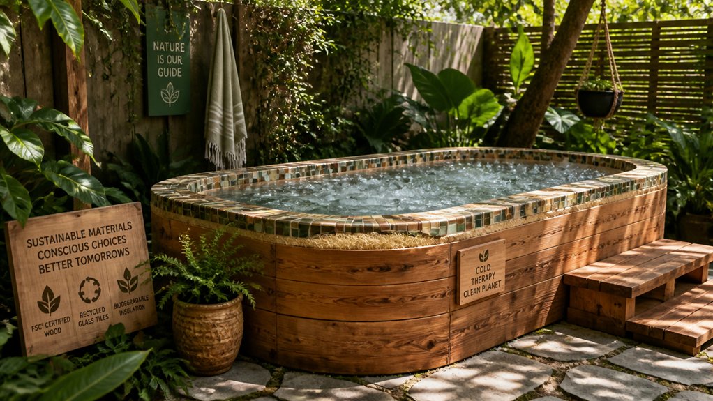 sustainable materials for icebath