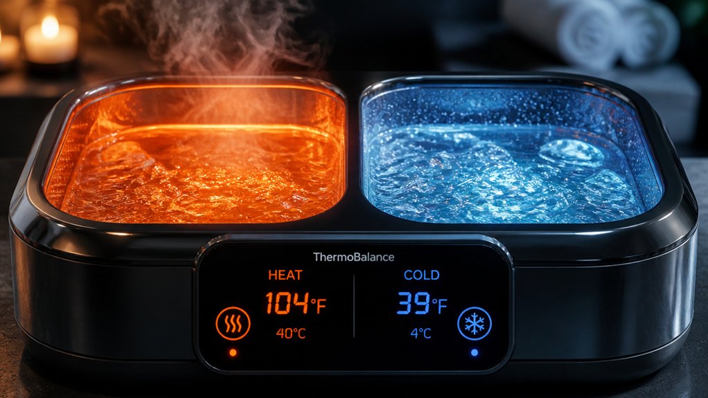tailored contrast therapy temperatures