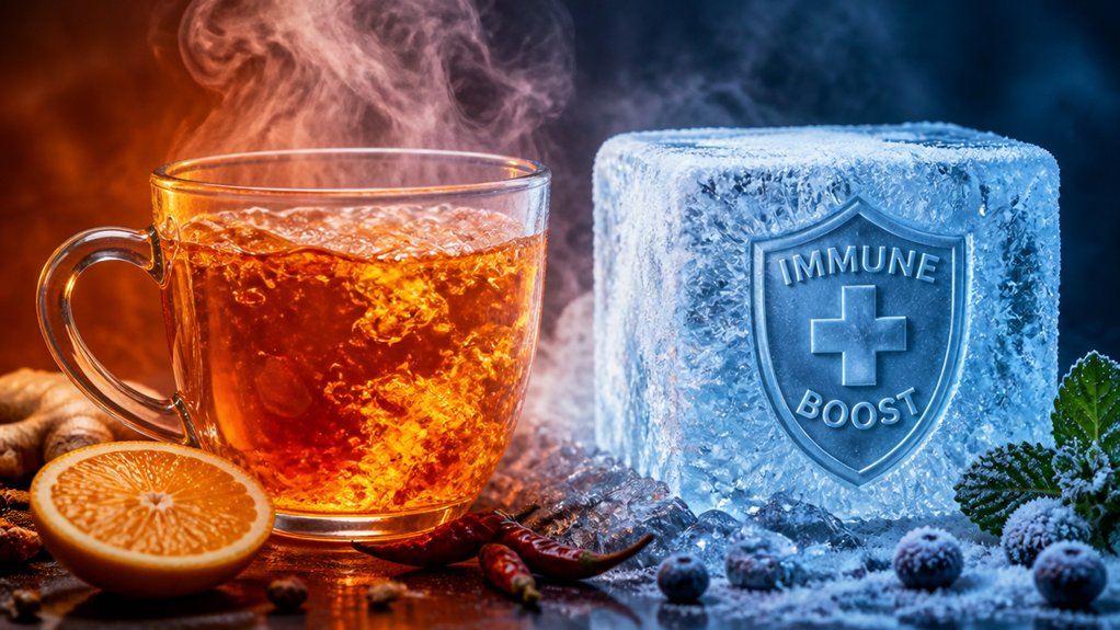 temperature fluctuations enhance immunity