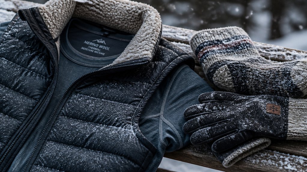 warm extremities with layers