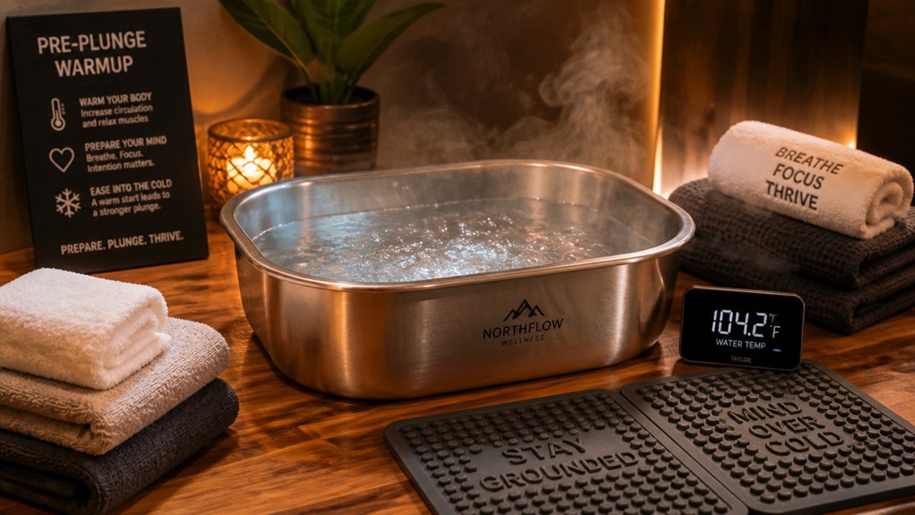 warmup enhances cold therapy