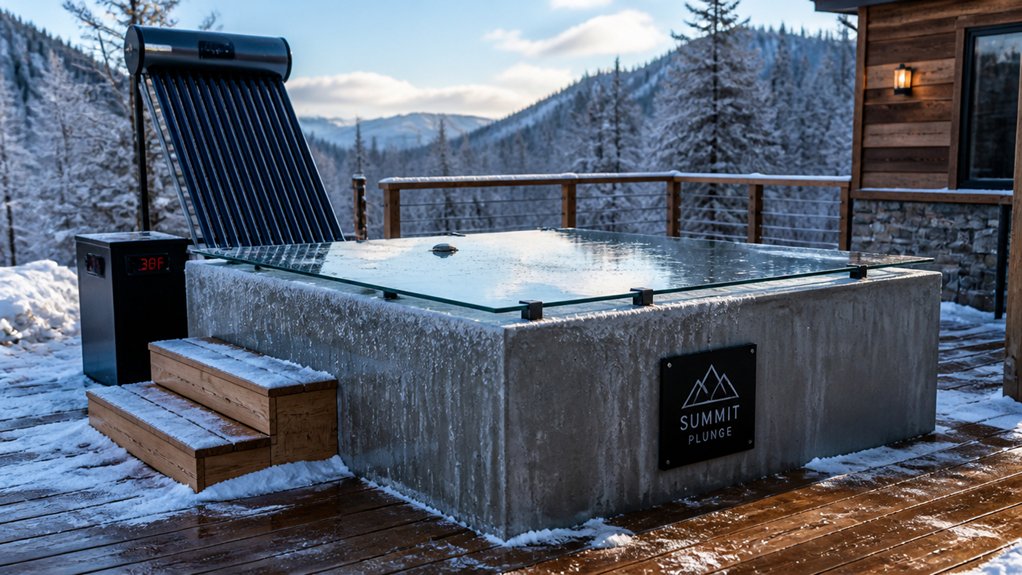 waterproof insulated cold plunge